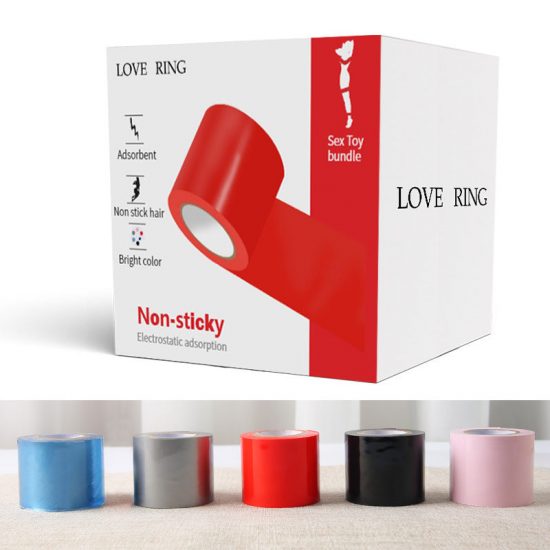 LoveRing情戒BDSM靜電膠帶情趣調教無膠束縛捆綁刑具夫妻調情道具